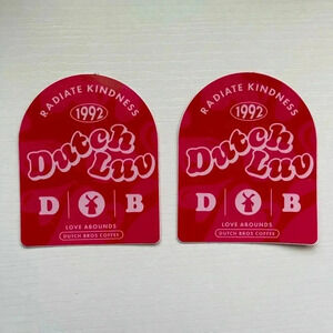 Dutch bros sticker